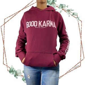 Spiritual Gangster Good karma hoodie size Large